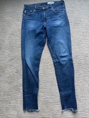 Ag Adriano Goldschmied Women's Farrah Skinny Jeans in Medium Blue Wash